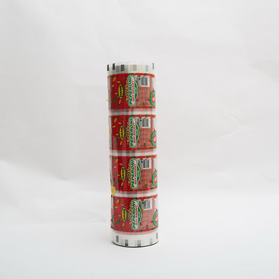 1000m Peelable Printed Lidding Film VMPET Plastic Cup Sealing Film