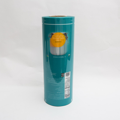 100um 560mm Easy Peel Printed Lidding Film PA PE 8 Colors For Plastic Tray Thermoforming