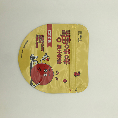 PET CPP Leakproof Custom Shaped Bags Plastic Zip Lock VMPET