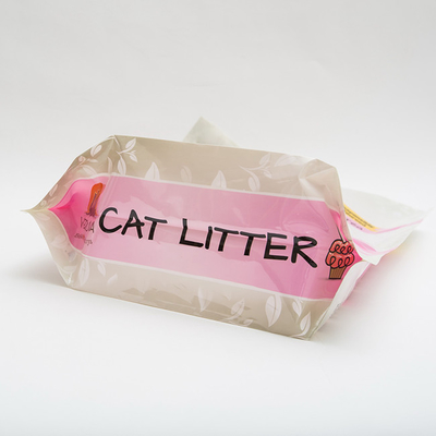 6.7lb Cat Stand Up Pouch Without Zipper No Hang Hole Resealable Dog Treat Bags